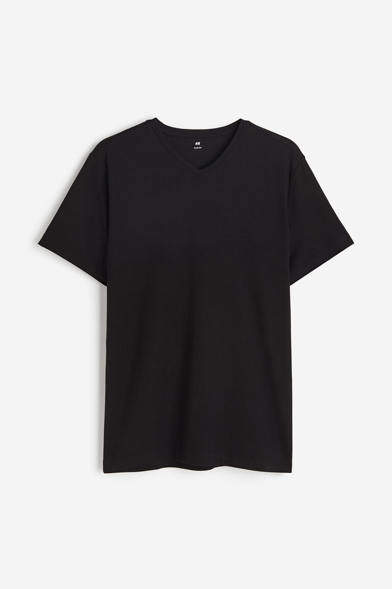 Slim Fit V-neck T-shirt