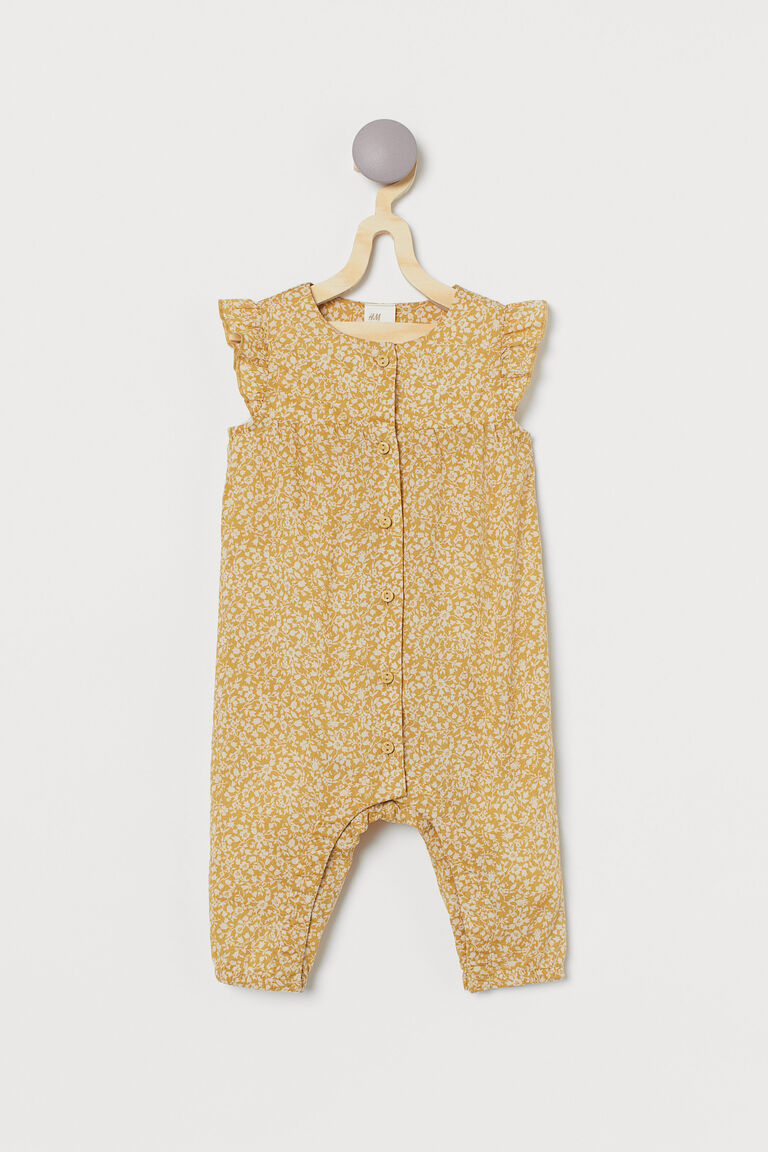 Cotton romper suit