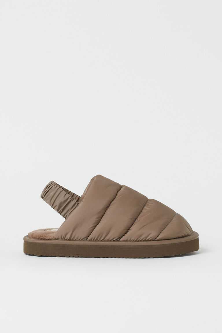 quilted slippers