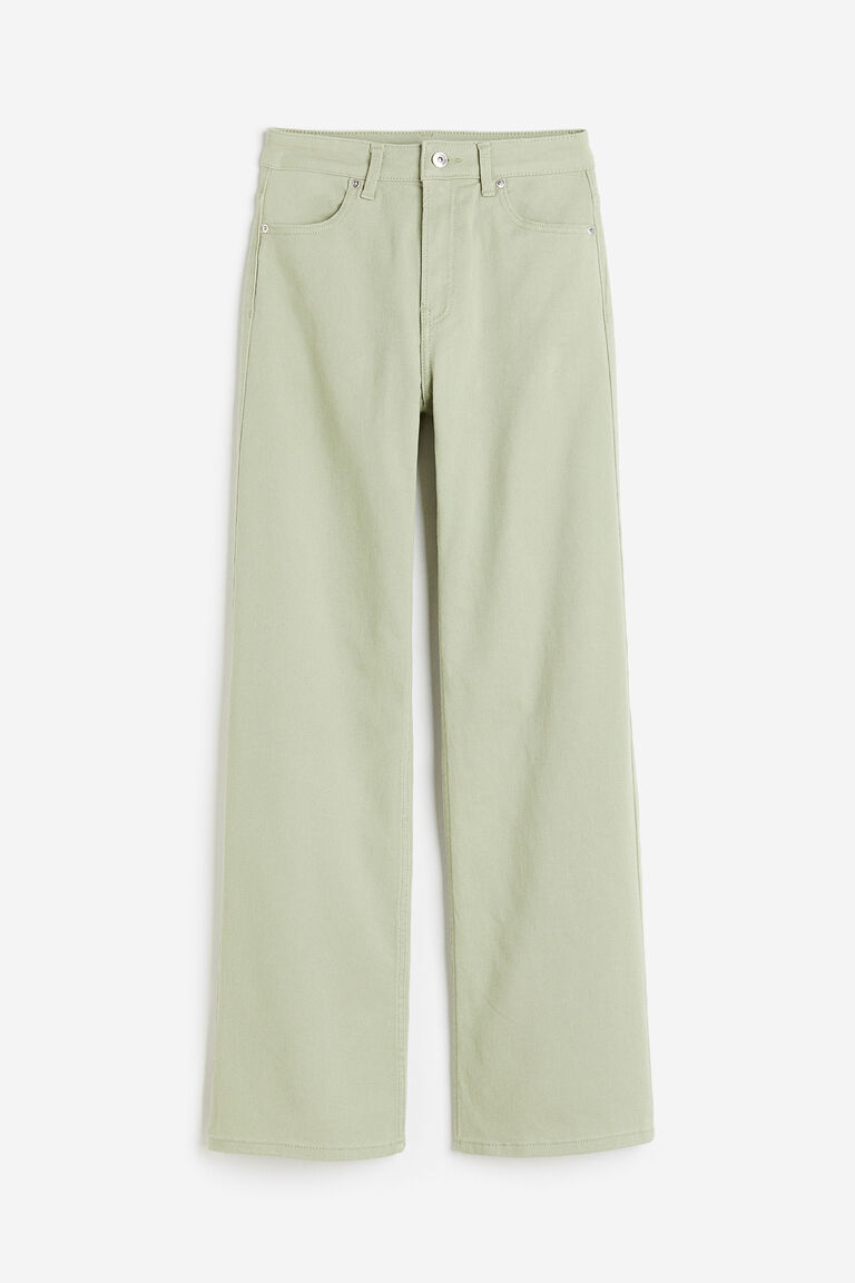 2 TUCK TWILL WIDE PANTS
