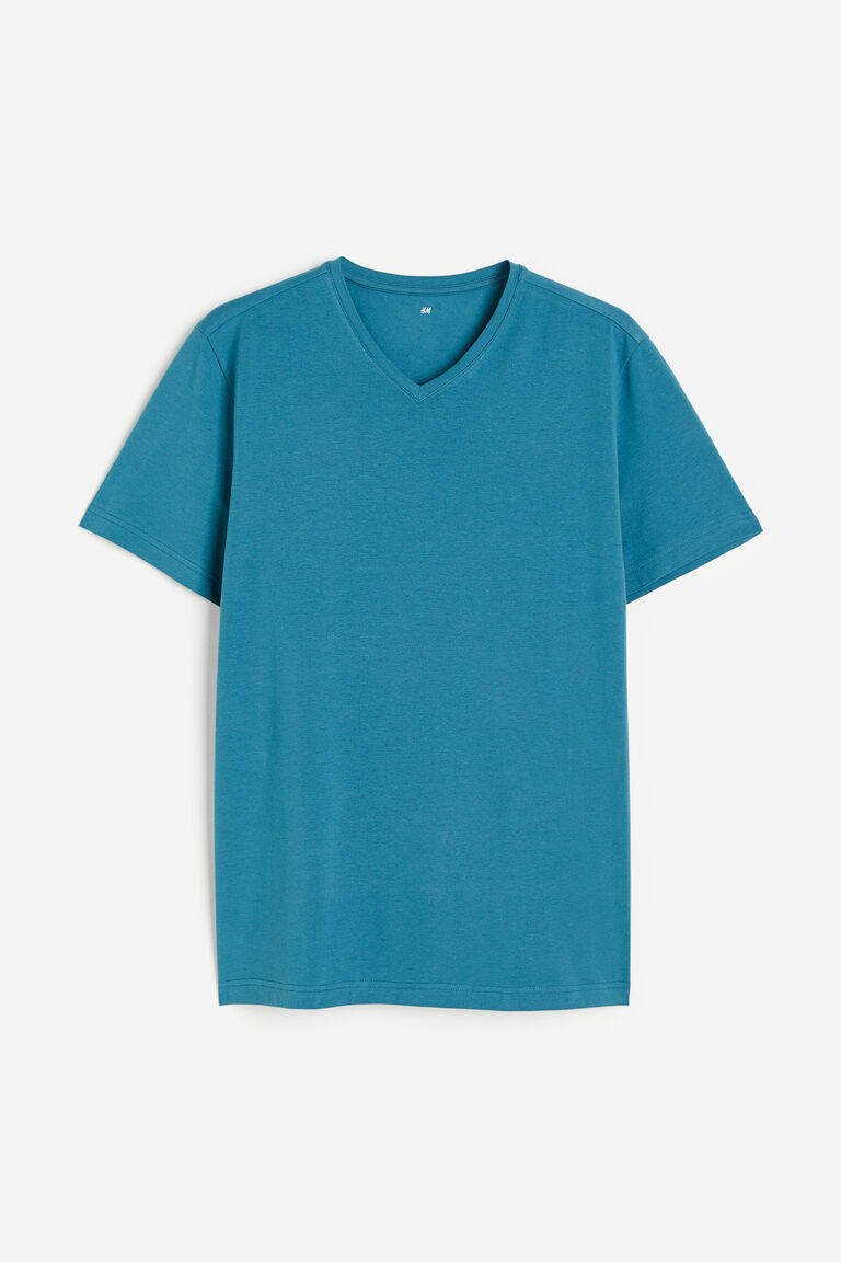 Slim Fit Vneck Tshirt