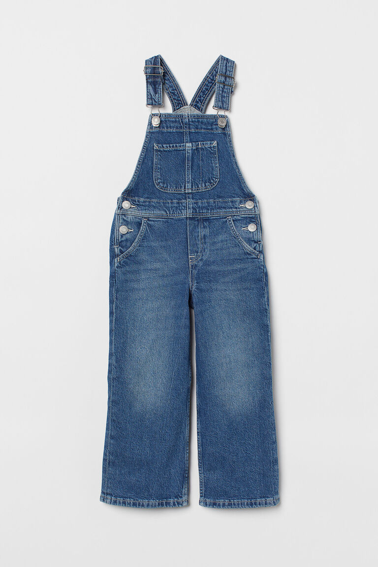Wide Leg Dungarees