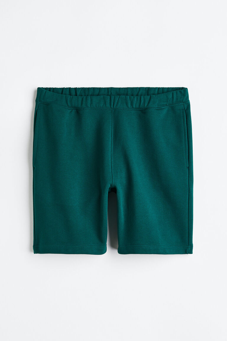 Solid Jogger Shorts