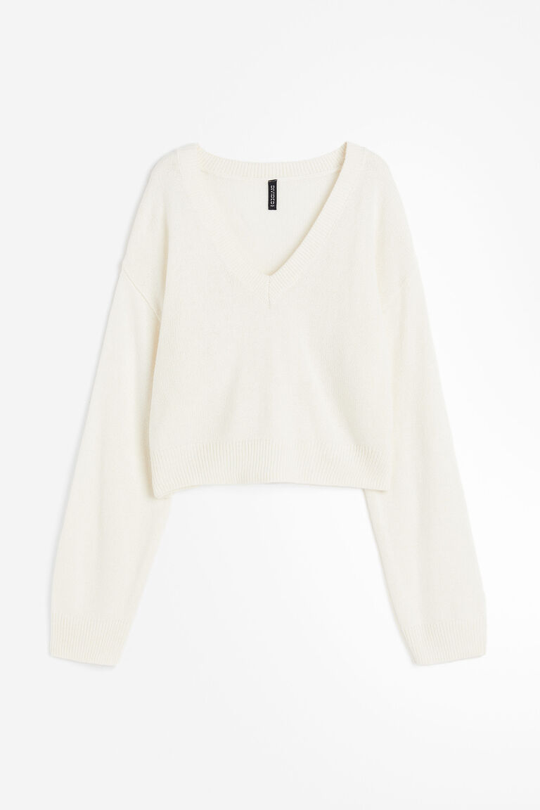 3739 Green V-Neck Jumper 