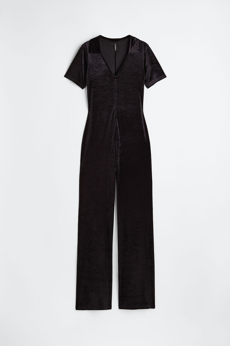 Collared jumpsuit