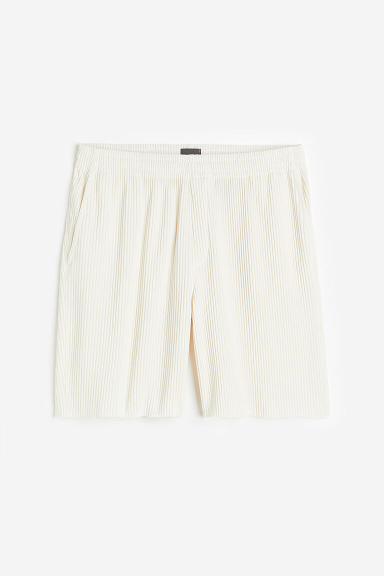 Regular Fit Pleated shorts