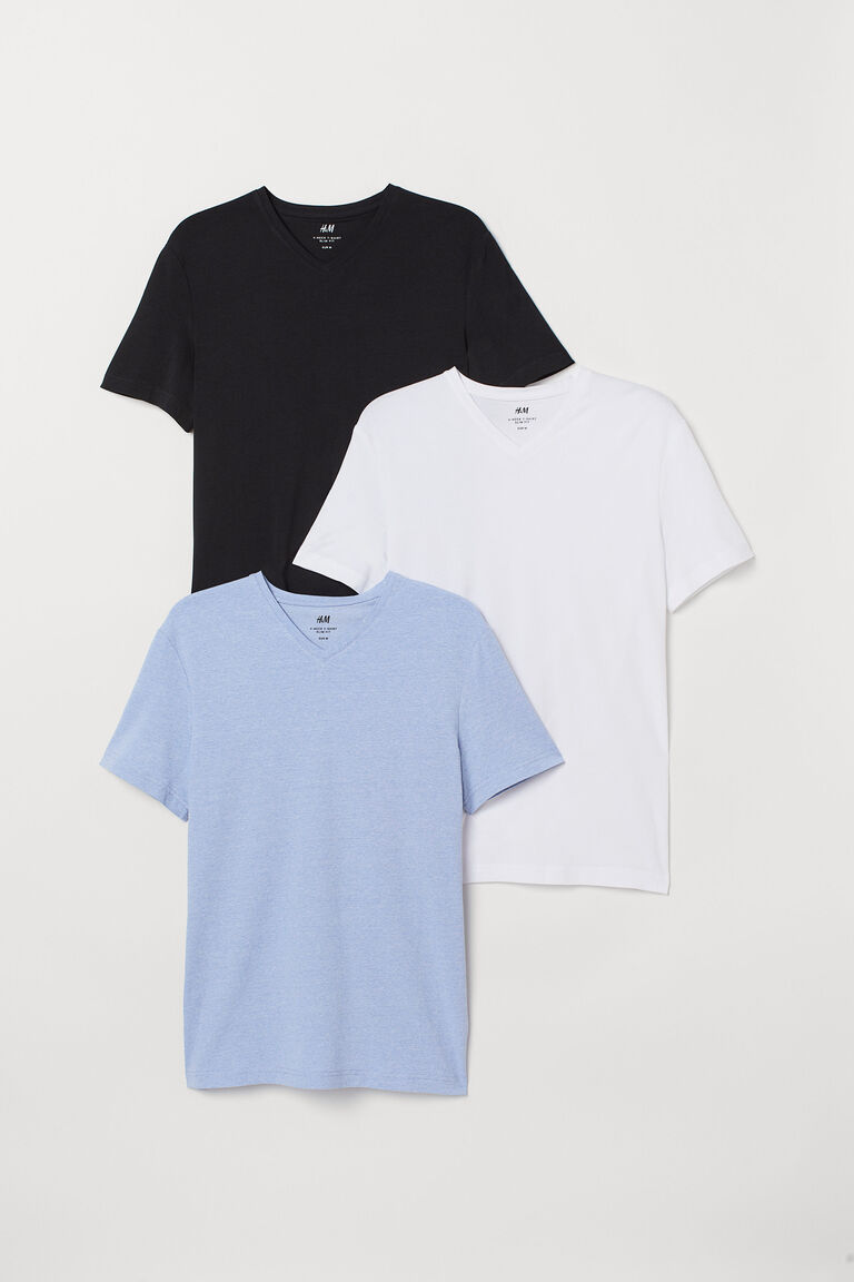 3pack Tshirts Slim Fit