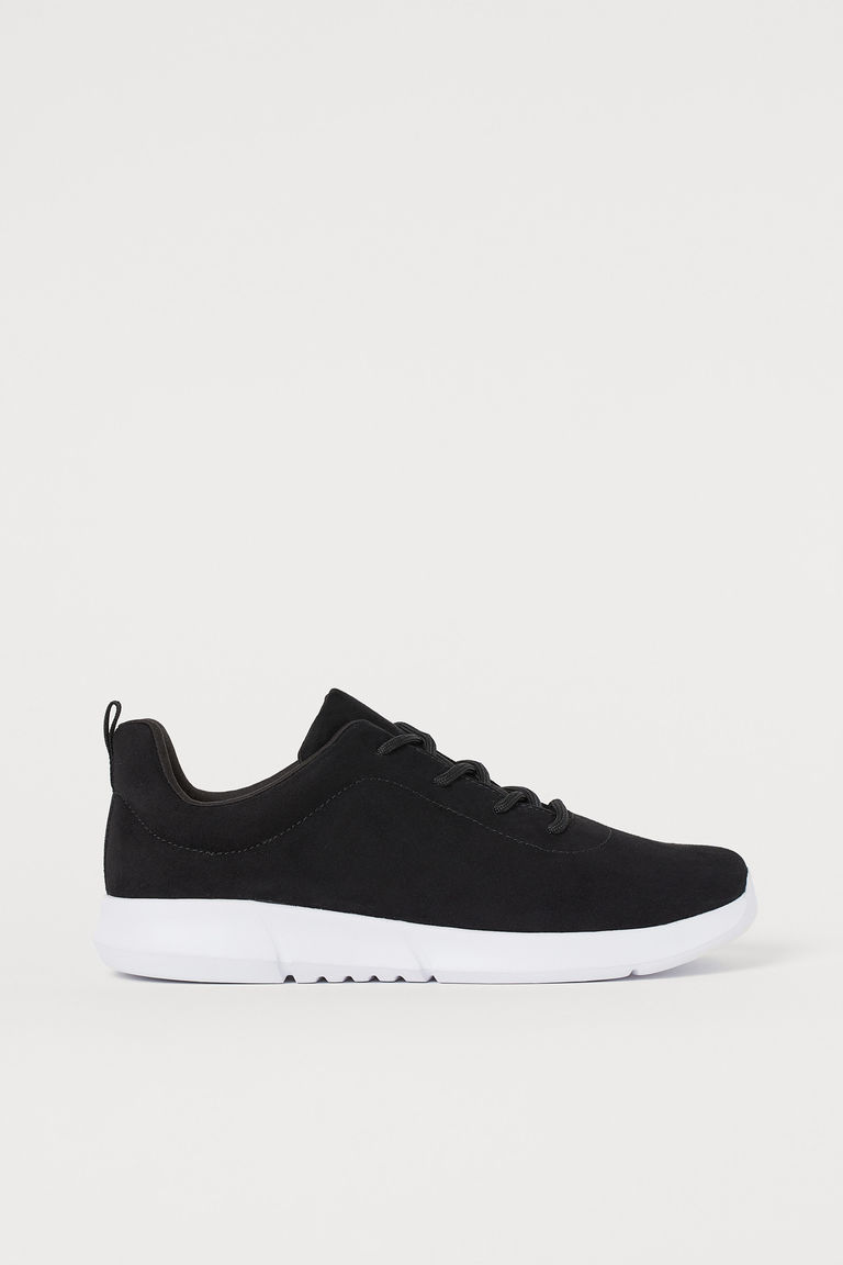 lightweight black trainers womens