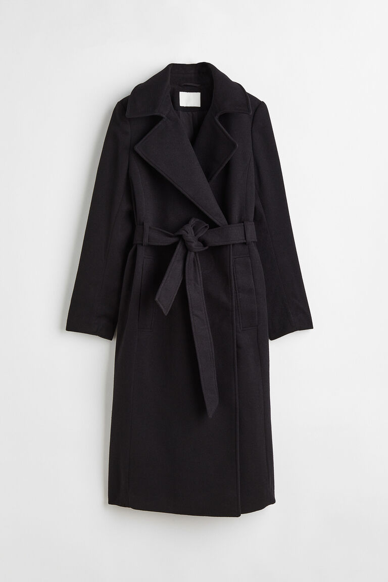 Tiebelt coat