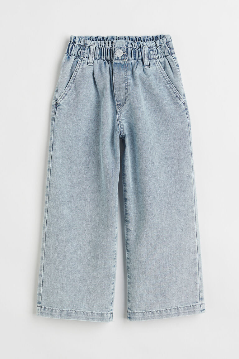 Wide Fit Ankle Jeans