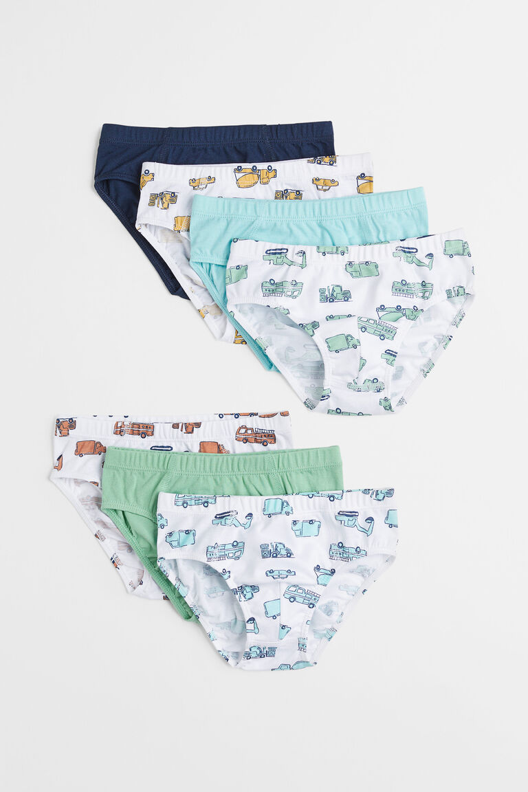 7-pack cotton boys briefs