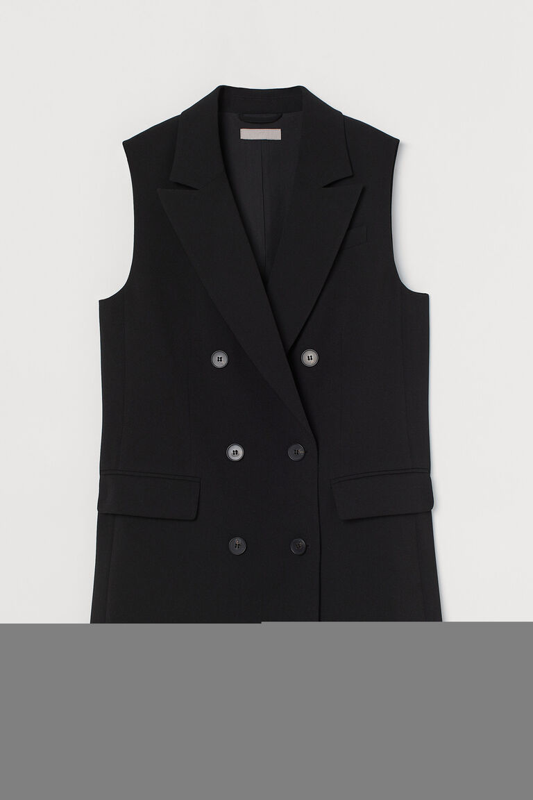 Sleeveless jacket