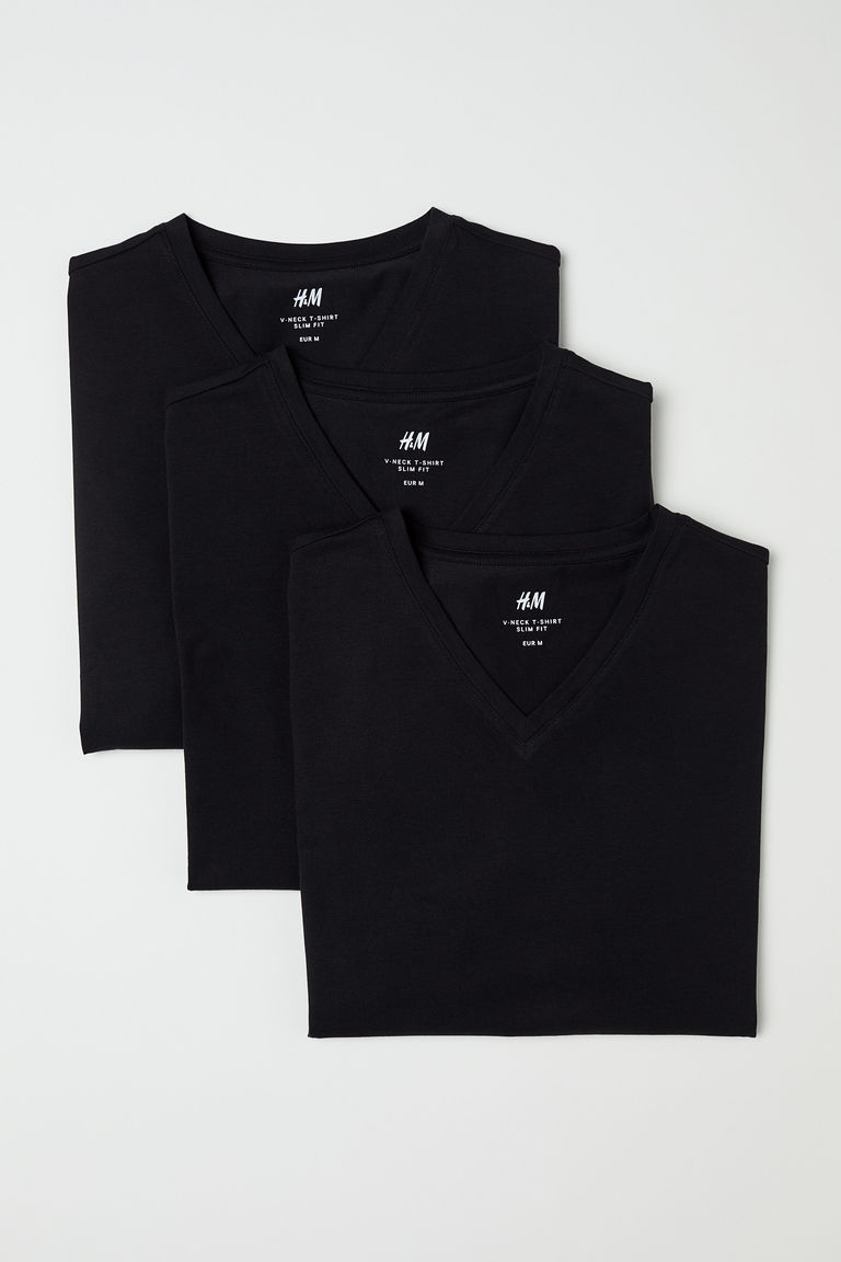 3pack Tshirts Slim Fit