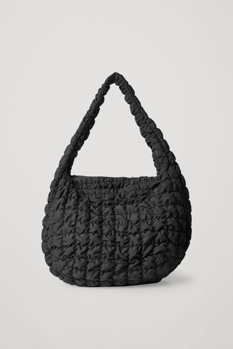 OVERSIZED QUILTED CROSSBODY BAG