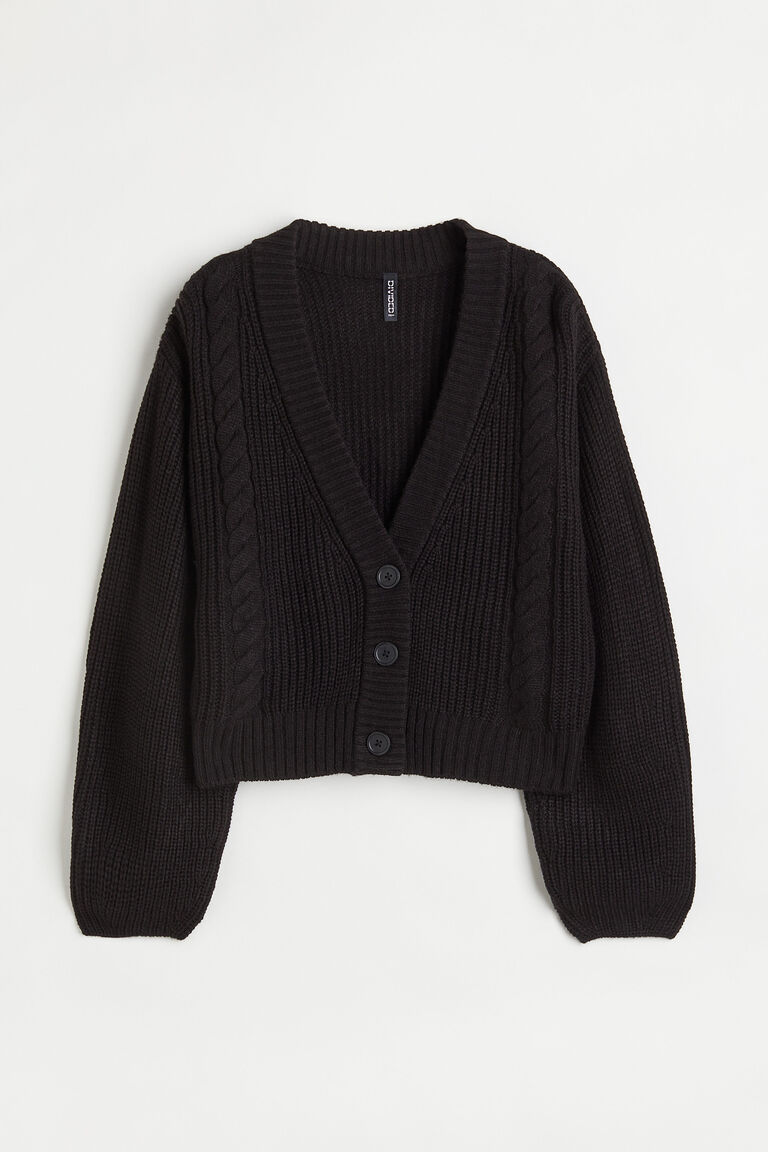 Beige Oversized Knit Cardigan & Trouser Set - Marra
