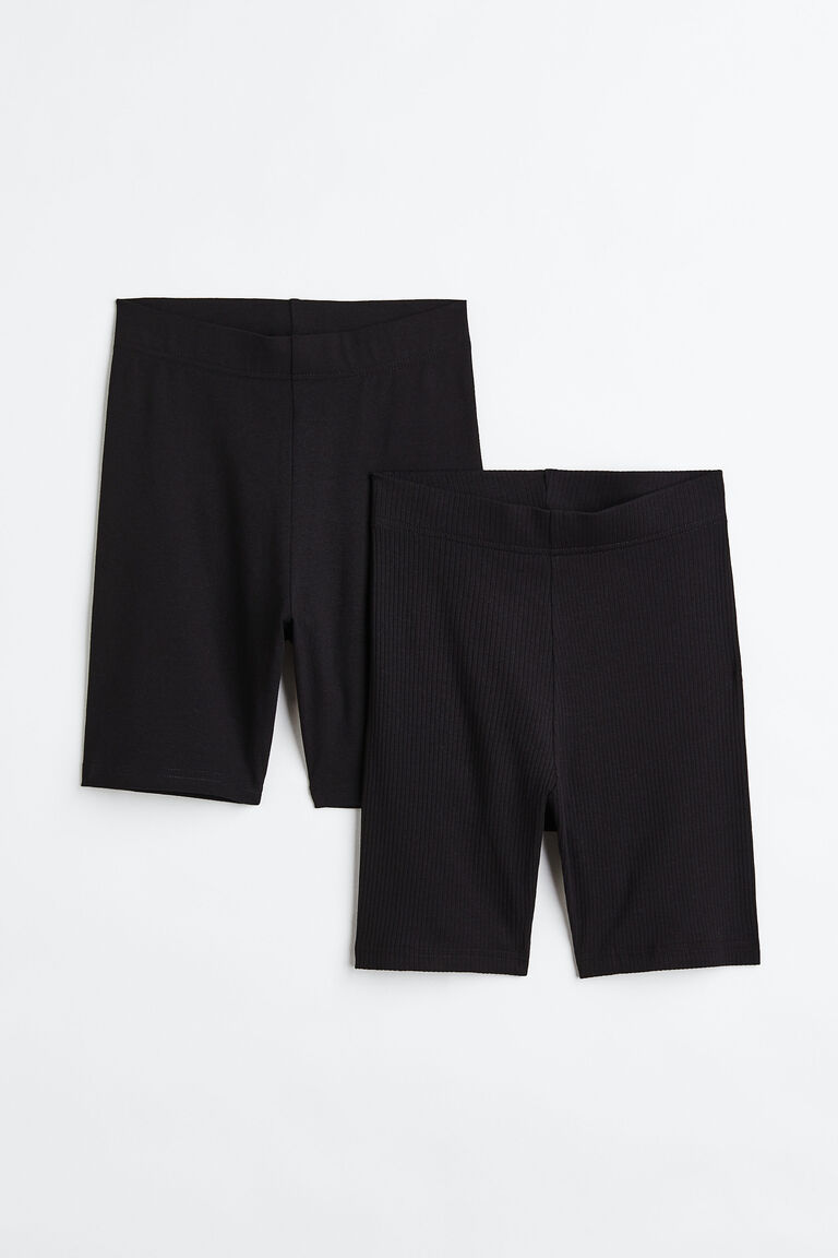 2pack cotton cycling shorts