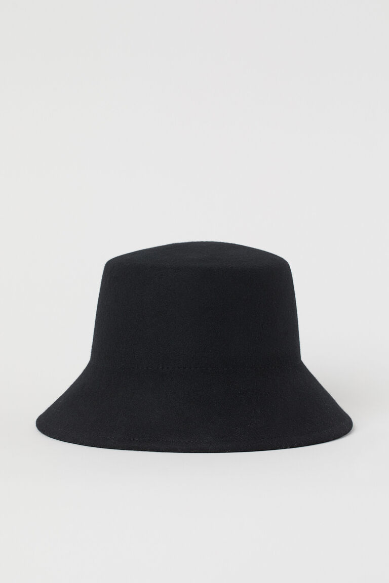 Wool bucket hat