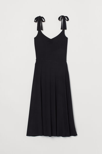 black dress h&m uk