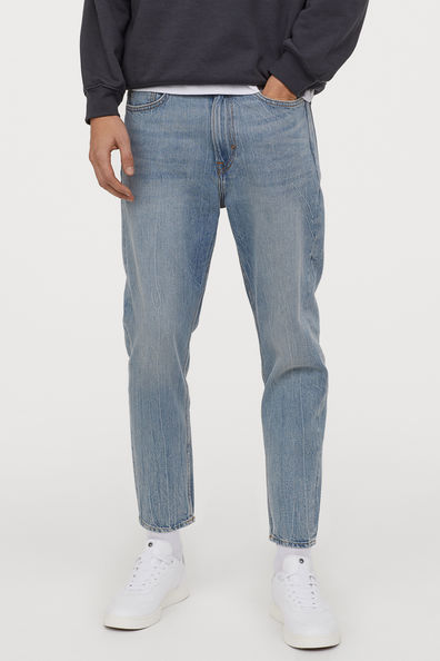 h&m mens tapered jeans